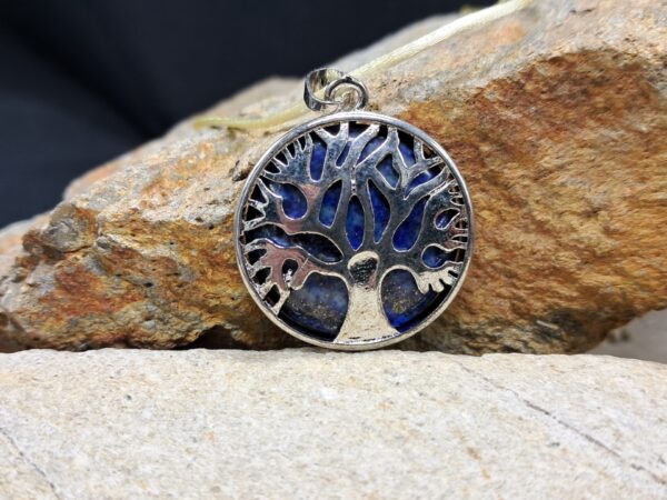 Pendentif arbre de vie lapis lazuli (2.5cm)