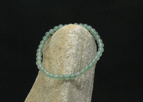 bracelet aventurine verte perle 4 mm